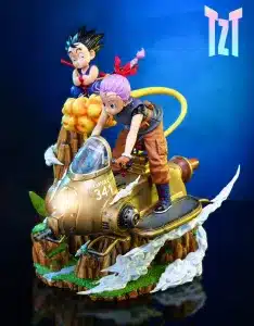 Dragon Ball TZT Studio Goku x Bulma Adventure Resin Statue