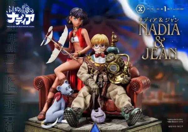 The Secret of Blue Water Prime 1 Studio Nadia x Jean Licensed Resin Statue 1