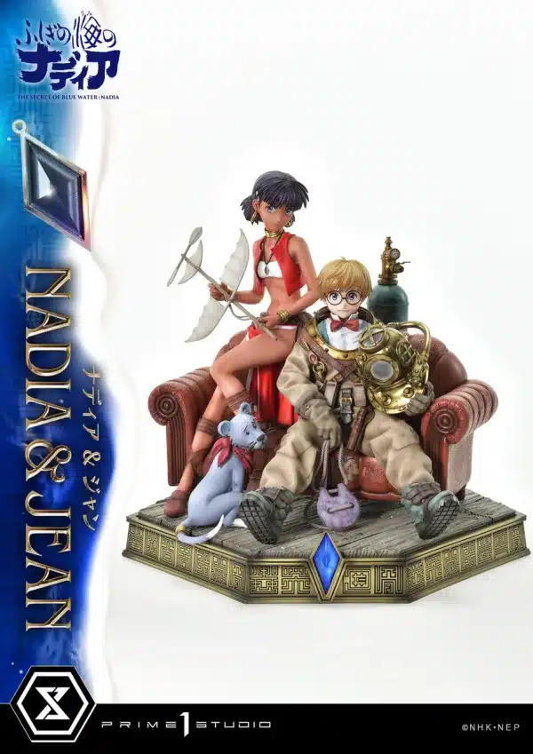 The Secret of Blue Water Prime 1 Studio Nadia x Jean Licensed Resin Statue 3