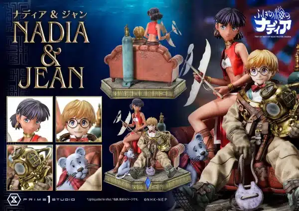 The Secret of Blue Water Prime 1 Studio Nadia x Jean Licensed Resin Statue 4
