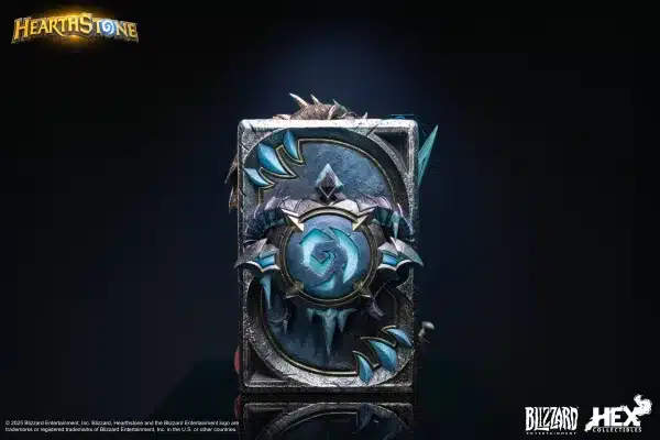 World of Warcraft Blizzard HEX Collectibles Hearthstone Lich King Card Licensed Resin Statue 5