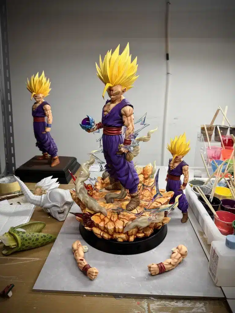 Dragon Ball 2％ Studio SS2 Son Gohan Base Resin Statue