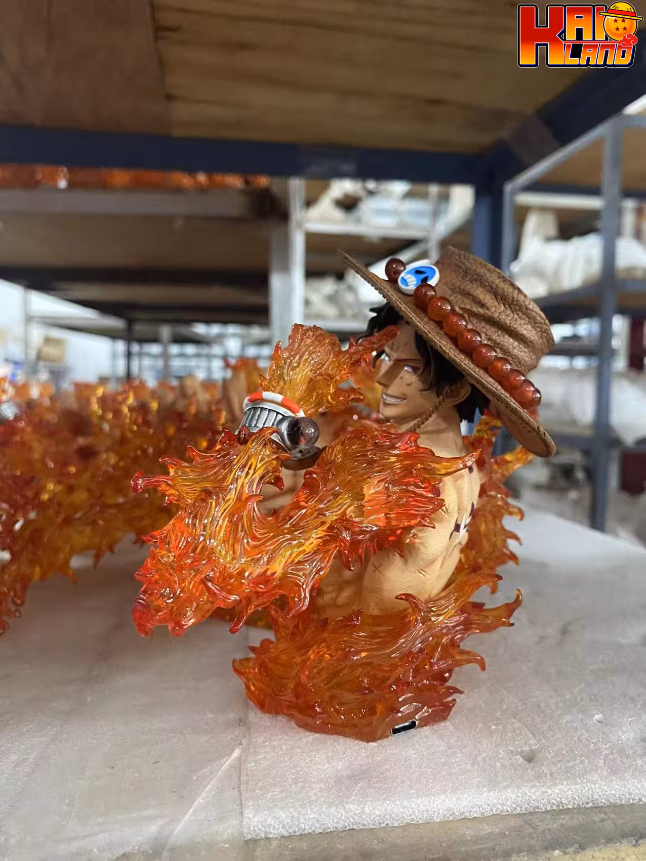 One Piece Monkey D Studio Ace Bust Resin Statue