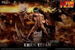 Attack on Titan Zodiakos Studio Eren Titan Licensed Resin Statue