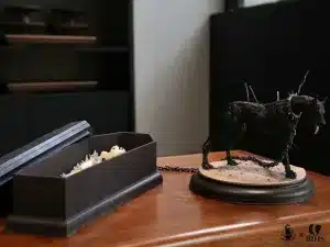 Berserk BIHS Studio Black Dog Pulling Coffin Resin Statue
