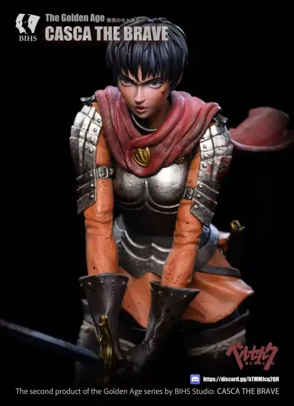 Berserk BIHS Studio Golden Age Casca The Brave Resin Statue 2