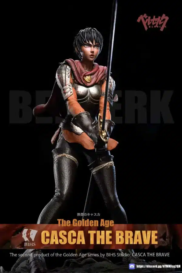 Berserk BIHS Studio Golden Age Casca The Brave Resin Statue 3