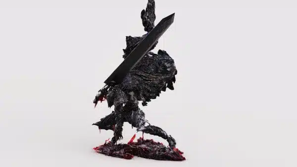 Berserk Iron Curtain Studio Guts Berserker Armor Resin Statue 2