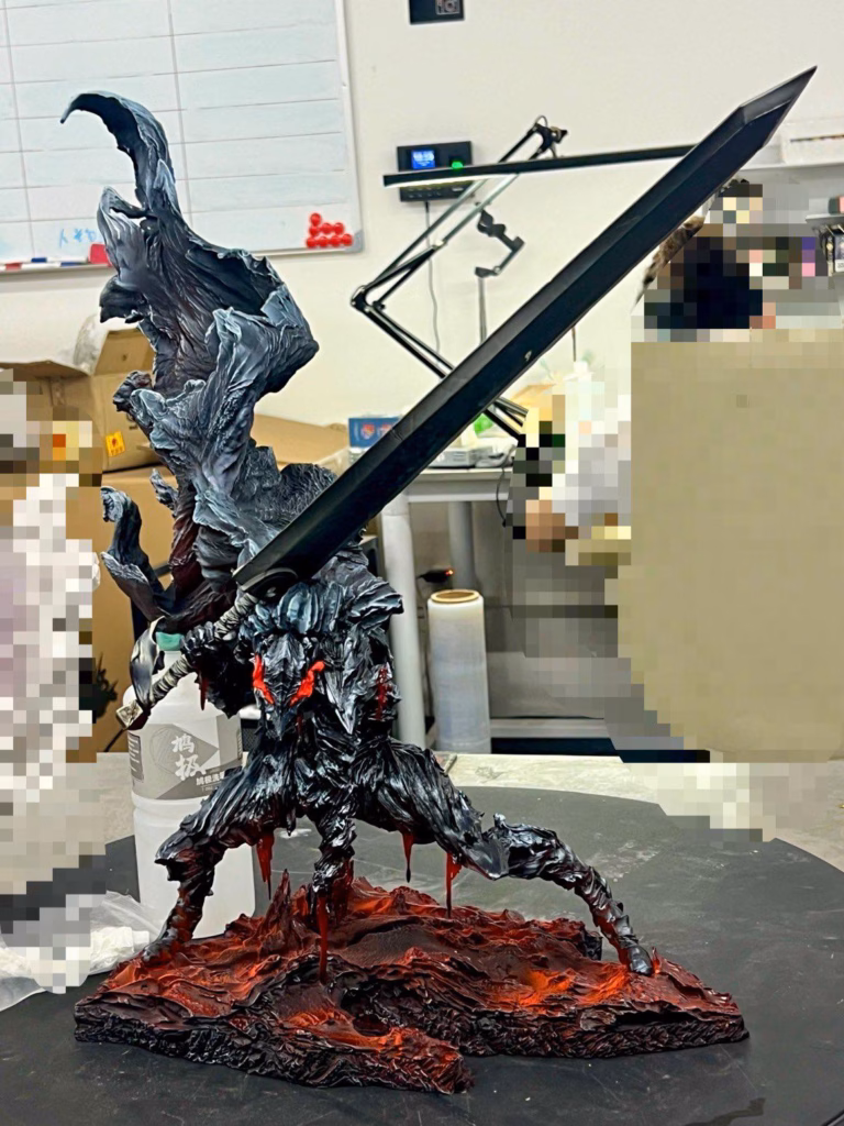 Berserk Iron Curtain Studio Guts Berserker Armor Resin Statue