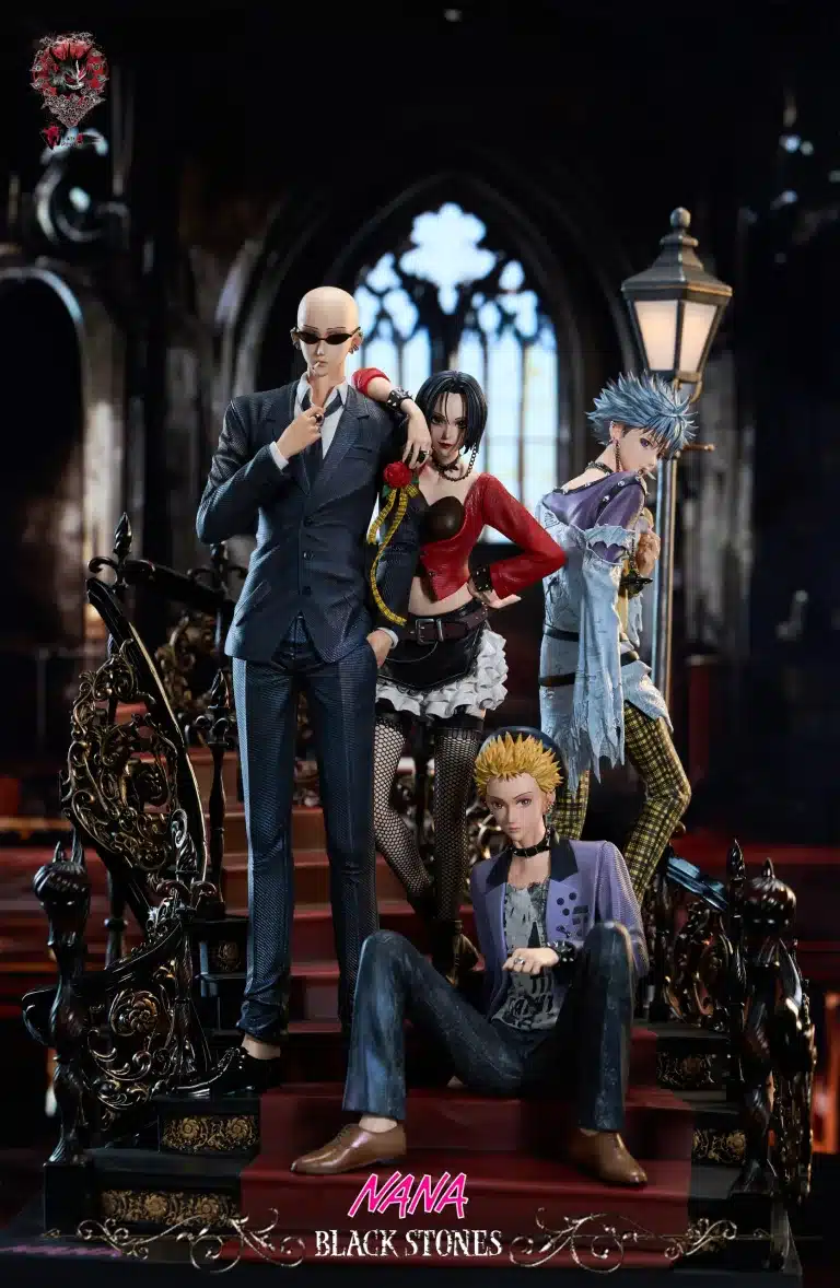 Black Stones Weare A Design Studio Nana x Shinichi x Nobuo x Yasushi Resin Statue