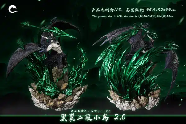 Bleach Cheng Studio Black Wing Ulquiorra V2 Resin Statue 1