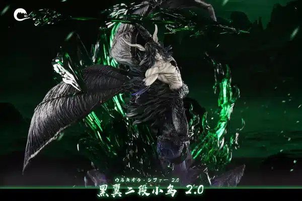 Bleach Cheng Studio Black Wing Ulquiorra V2 Resin Statue 3