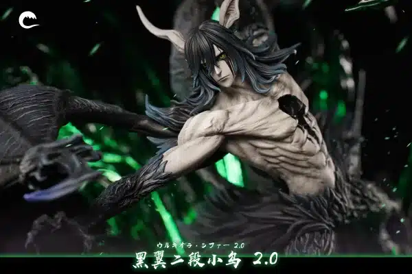 Bleach Cheng Studio Black Wing Ulquiorra V2 Resin Statue 5