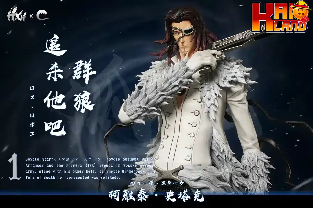 Bleach HXHENG × CHENG Studio コヨーテ・スターク 樹脂製スタチュー 