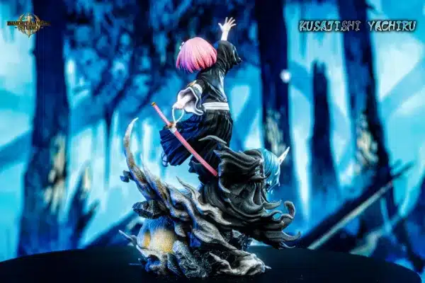 Bleach IW x Niren Studio Kusajishi Yachiru Resin Statue 3