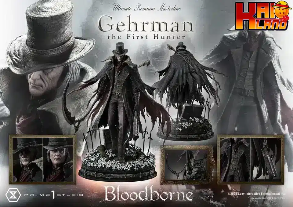Bloodborne Prime 1 Studio Geharman Licensed Resin Statue