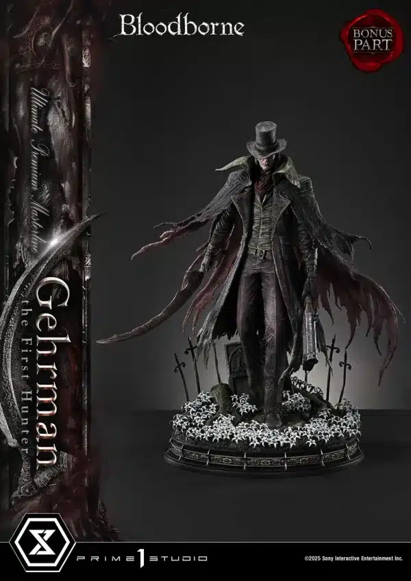 Bloodborne Prime 1 Studio Geharman Licensed Resin Statue 3