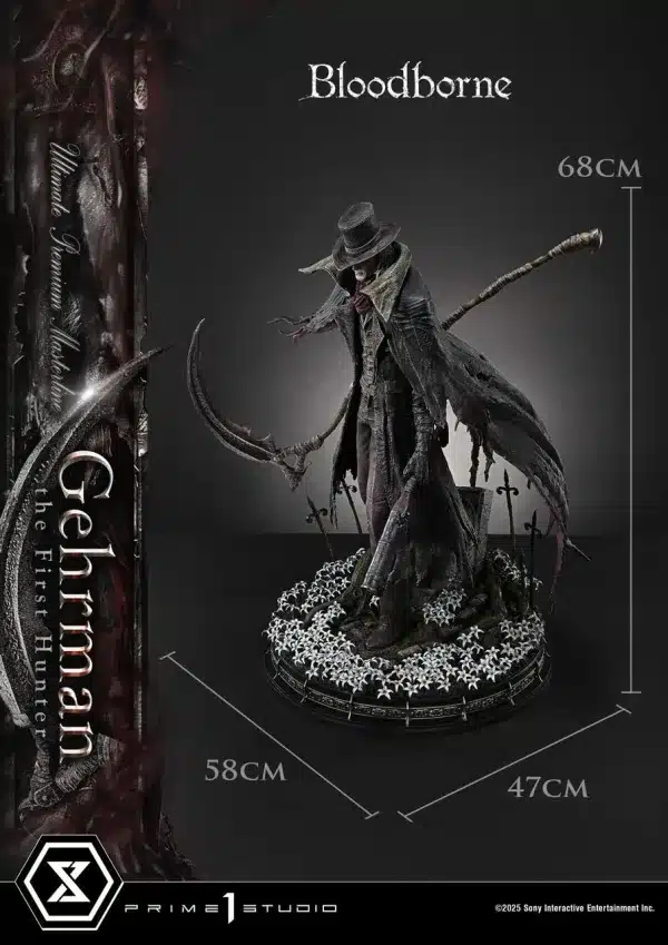 Bloodborne Prime 1 Studio Geharman Licensed Resin Statue 8