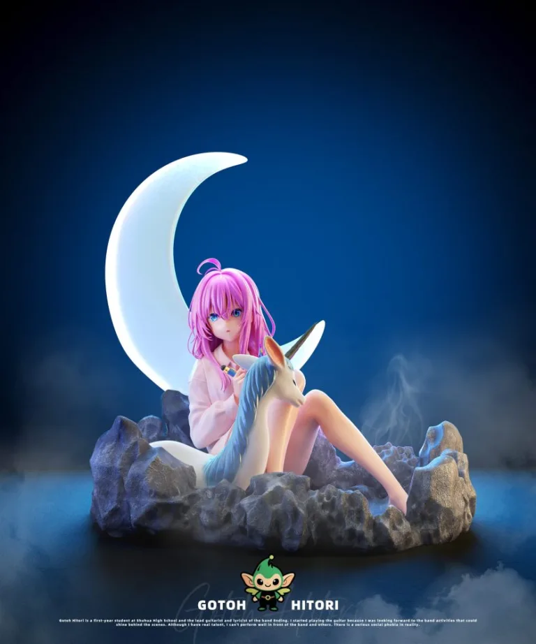 Bocchi The Rock Dream Elf Studio Hitori Gotoh Under The Lonely Moon Resin Statue