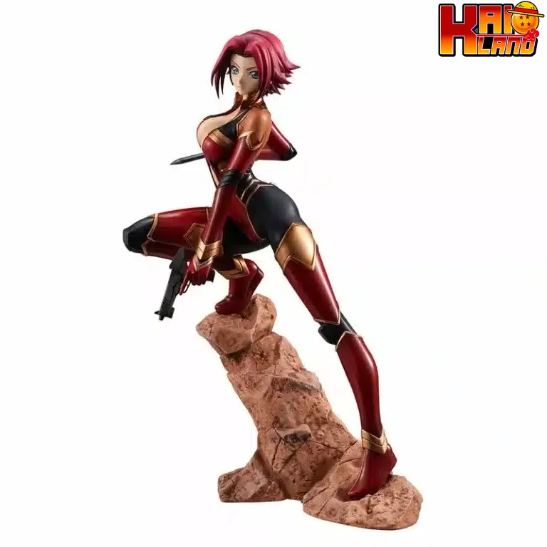 Code Geass Fukkatsu no Lelouch GEM Megahouse Surrection Kallen Kozuki Pilot Suit lLicensed PVC