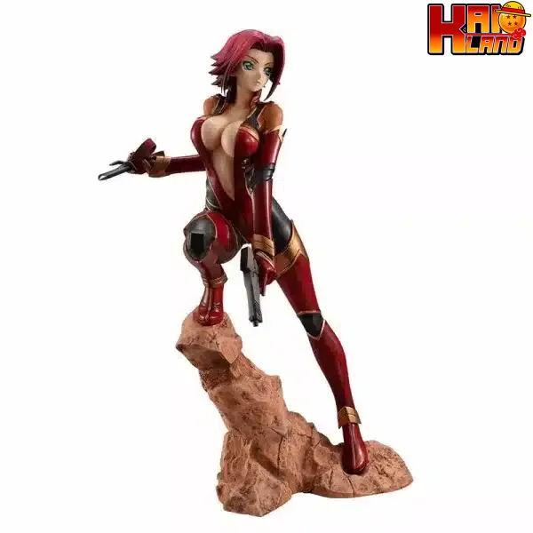 Code Geass Fukkatsu no Lelouch GEM Megahouse Surrection Kallen Kozuki Pilot Suit lLicensed PVC 3