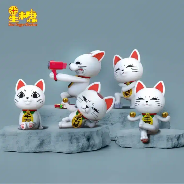 Dandadan Star Sugar Studio Turbo Granny Car Computer Monitor Small Resin Statue