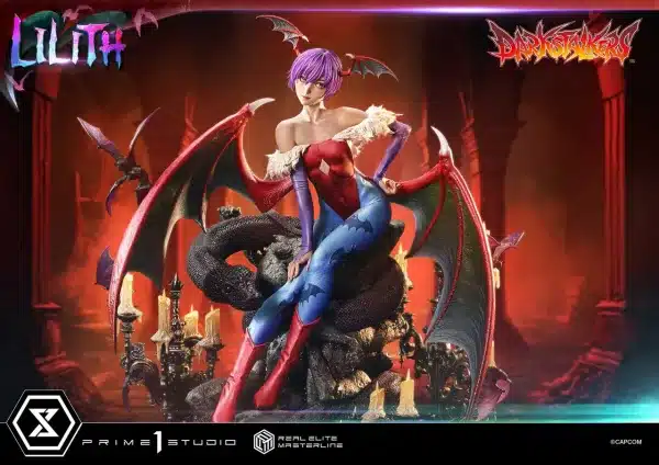 Darkstalkers Prime 1 Studio Lilith Licensed Resin Statue 2
