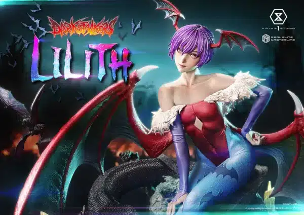 Darkstalkers Prime 1 Studio Lilith Licensed Resin Statue 3
