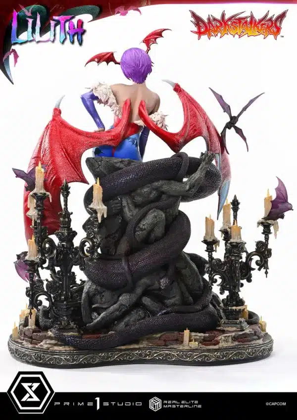 Darkstalkers Prime 1 Studio Lilith Licensed Resin Statue 4
