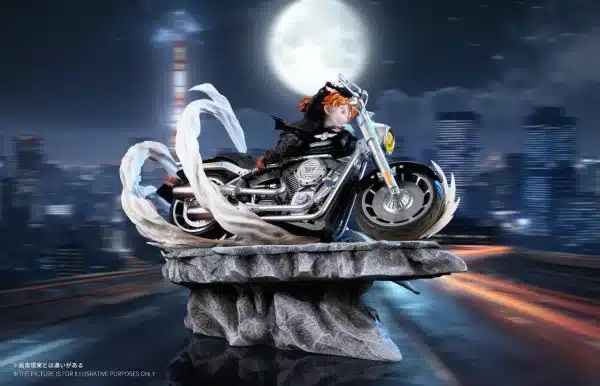 Detective Cona YYDS Studio Motorcycle Ai Haibara Resin Statue 2