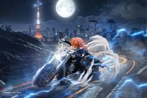 Detective Cona YYDS Studio Motorcycle Ai Haibara Resin Statue 4