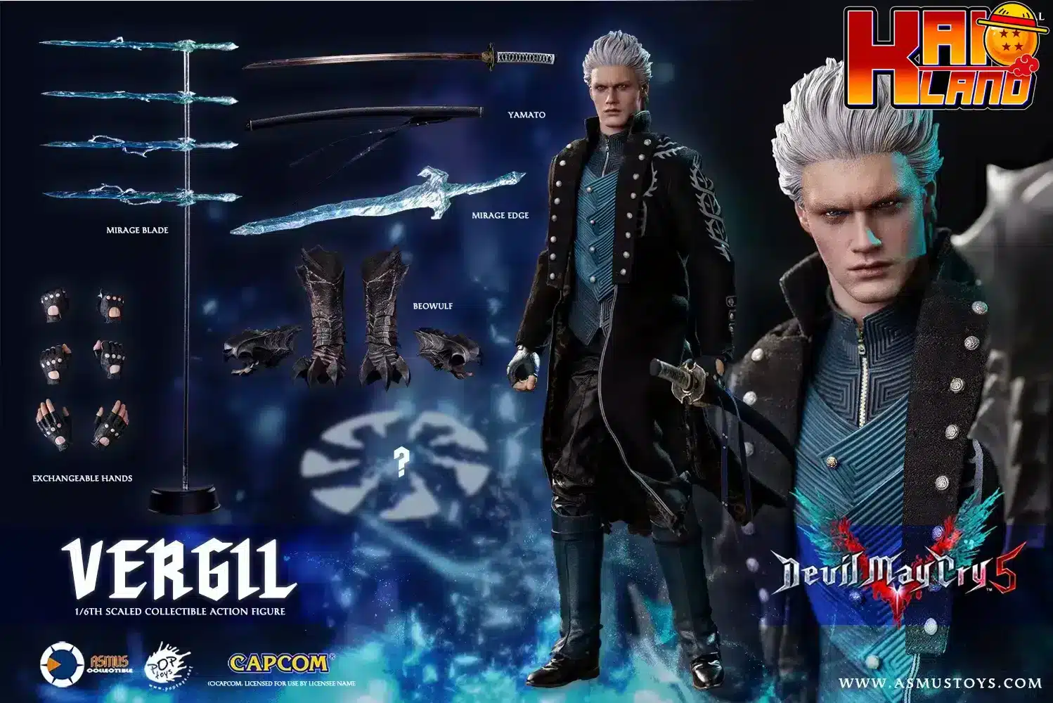 Devil May Cry Asmus Toys Vergil