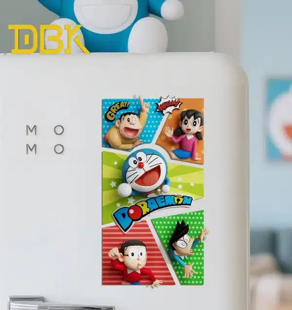 Doraemon DBK Studio Doraemon Fridge Magnet Set Resin Statue 2
