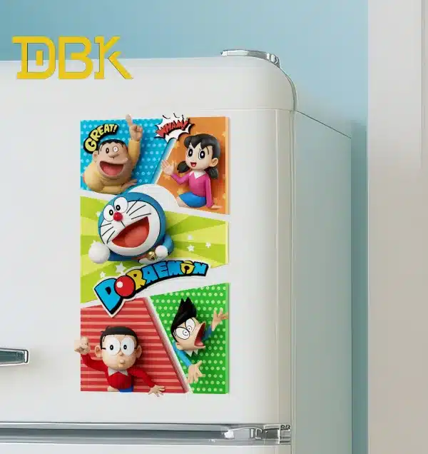 Doraemon DBK Studio Doraemon Fridge Magnet Set Resin Statue 4