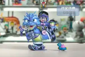 Dr Slump ZOR Studio Arale Riding a Dragon Resin Statue