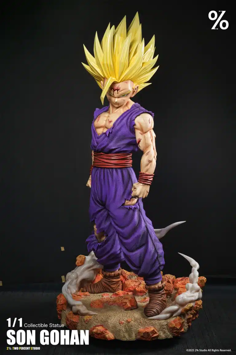 Dragon Ball 2% Studio SS2 Son Gohan Life Size Resin Statue