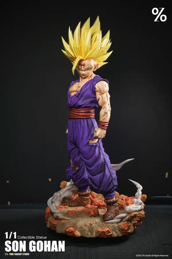 Dragon Ball 2 Studio SS2 Son Gohan Life Size Resin Statue 3