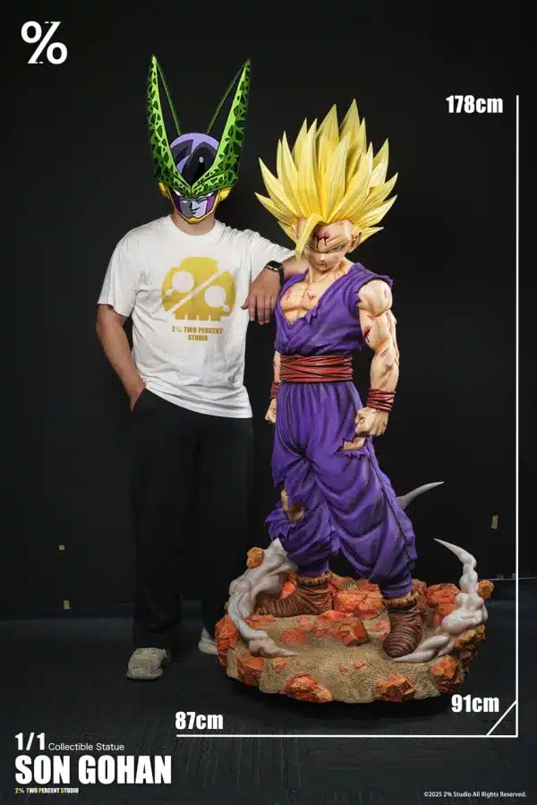 Dragon Ball 2 Studio SS2 Son Gohan Life Size Resin Statue 6