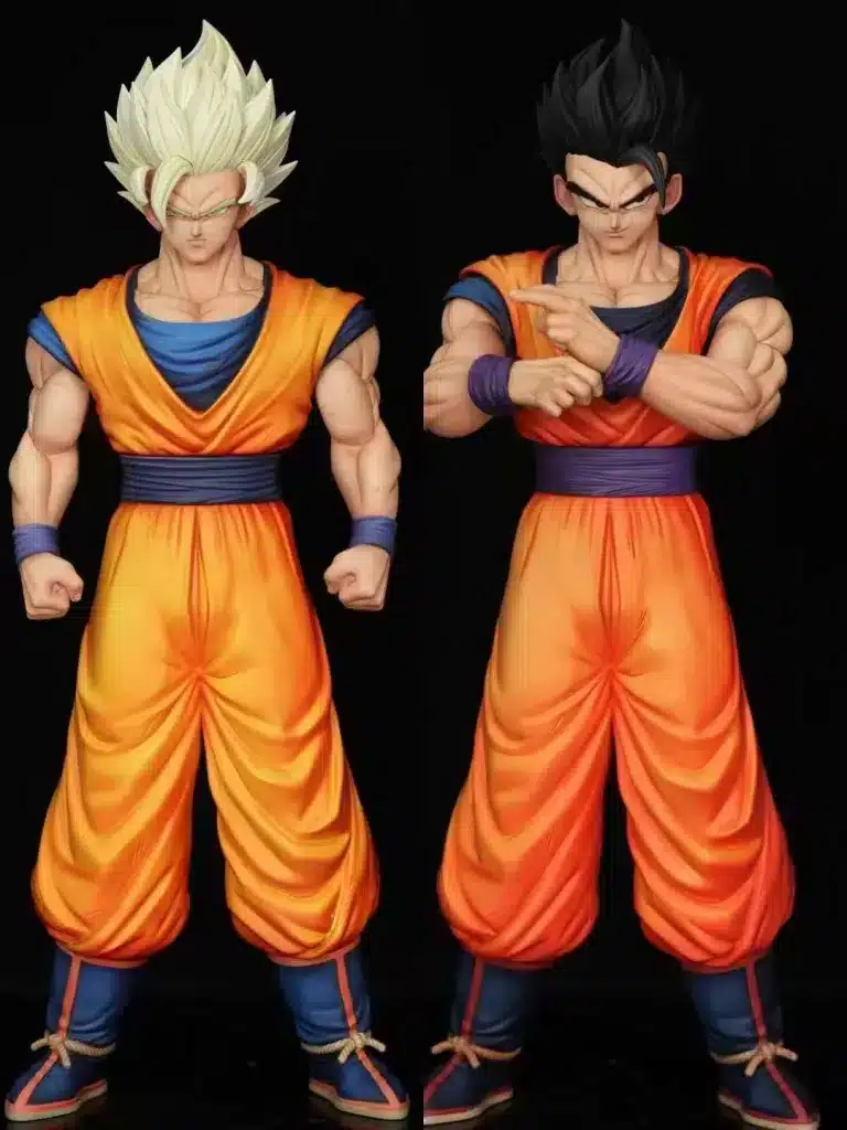 Dragon Ball Ayu Studio Goku x Gohan Resin Statue
