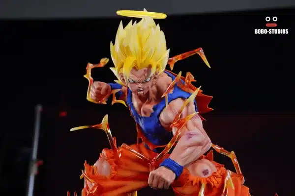 Dragon Ball BOBO Studio SS2 Goku Resin Statue 2 min