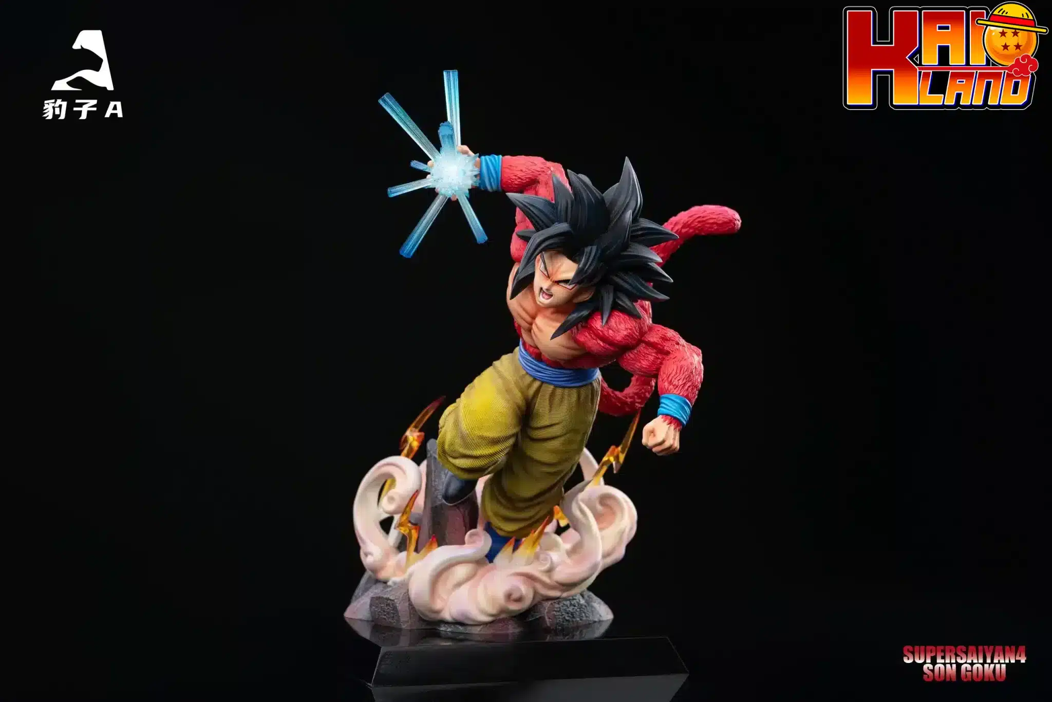 Dragon Ball Bao Zi A Studio SS4 Son Goku Resin Statue