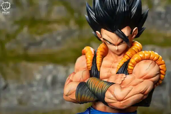 Dragon Ball Break Studio Gogeta Yellow x Black Hair Resin Statue 6