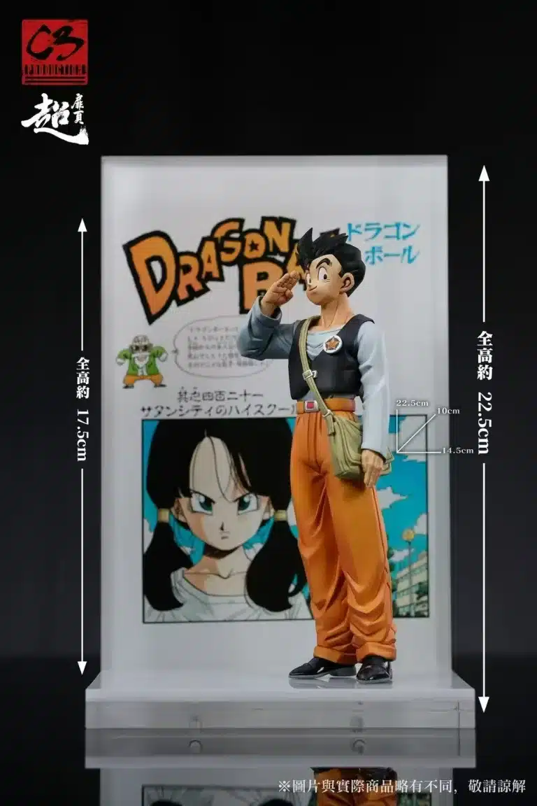 Dragon Ball C3 Studio Gohan High School in Satan City Resin Statue