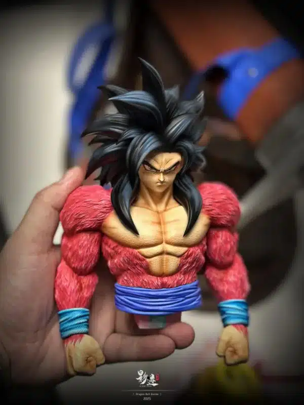 Dragon Ball DIM Studio SS4 Goku Resin Statue 2