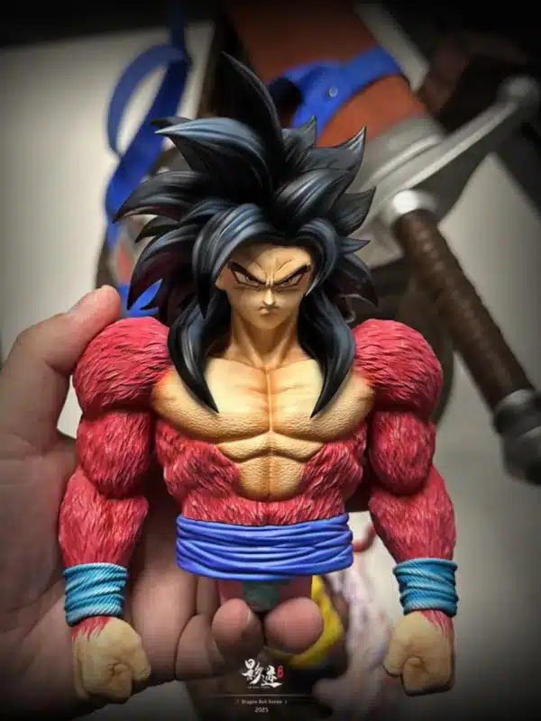 Dragon Ball DIM Studio SS4 Goku Resin Statue 3