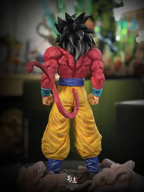 Dragon Ball DIM Studio SS4 Goku Resin Statue 6