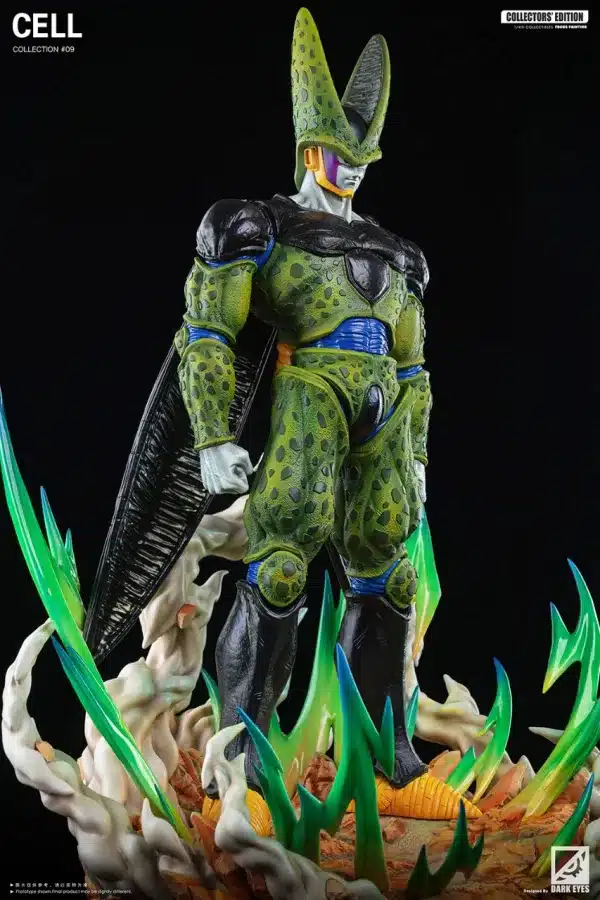 Dragon Ball Dark Eyes Studio Cell Resin Statue 3