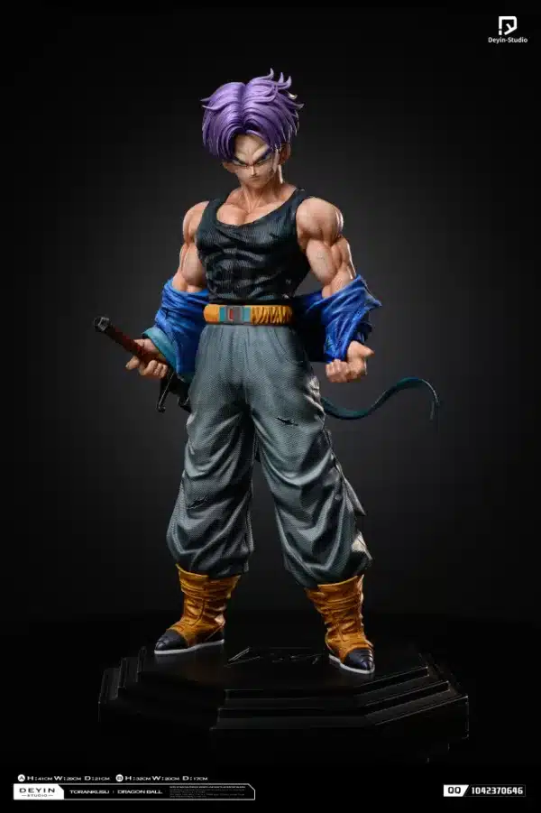 Dragon Ball Deyin Studio Trunks Resin Statue 3