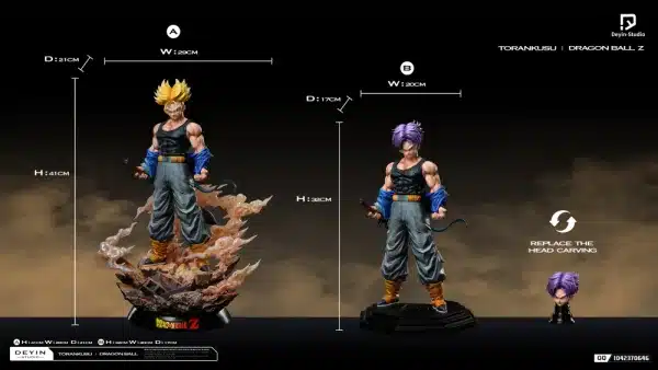 Dragon Ball Deyin Studio Trunks Resin Statue 5