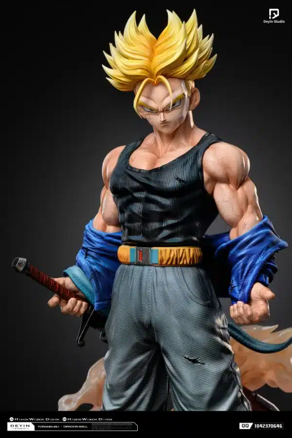 Dragon Ball Deyin Studio Trunks Resin Statue 7